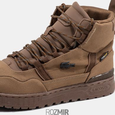 Чоловічі кросівки Lacoste T-Clip Winter Mid Cordura "Brown"