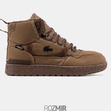 Чоловічі кросівки Lacoste T-Clip Winter Mid Cordura "Brown"