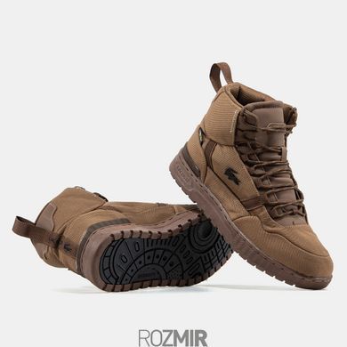 Чоловічі кросівки Lacoste T-Clip Winter Mid Cordura "Brown"