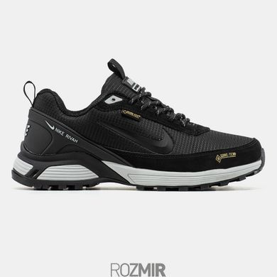 Зимние кроссовки Nike Rivah Low Gore-Tex Winter "Black/Grey" с мехом