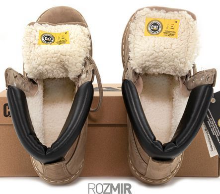 Зимові черевики Caterpillar CAT Colorado Winter Boot "Beige" з хутром