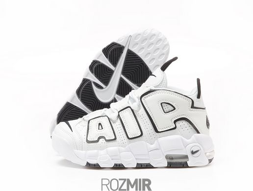 Женские кроссовки Nike Air More Uptempo White/Black