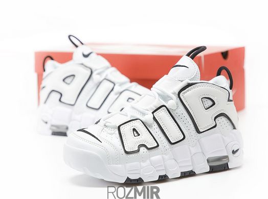 Женские кроссовки Nike Air More Uptempo White/Black