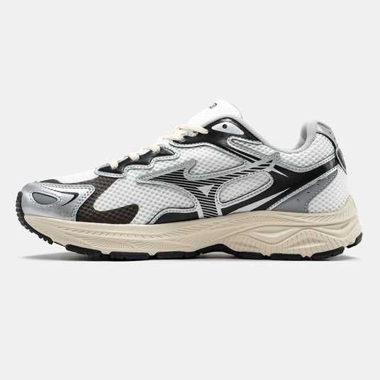 Мужские кроссовки Mizuno Racer S White/Silver-Black Белый 2123