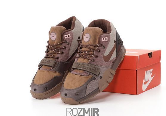 Мужские кроссовки Travis Scott x Nike Air Trainer 1 SP Wheat