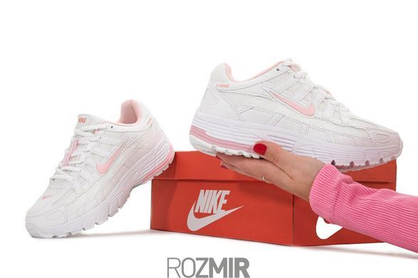Женские кроссовки Nike P-6000 "White/Pink/Turquoise"