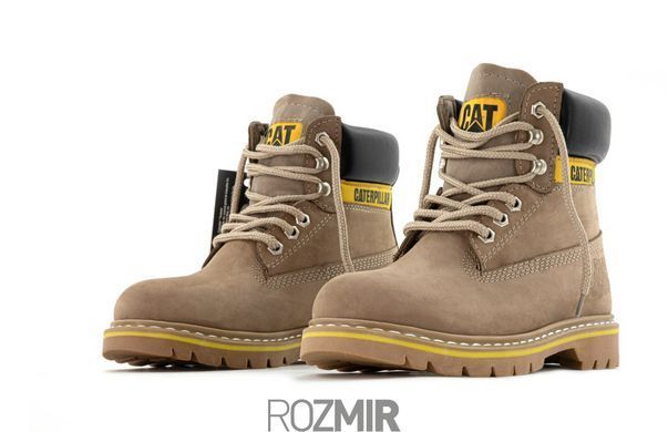 Зимові черевики Caterpillar CAT Colorado Winter Boot "Beige" з хутром