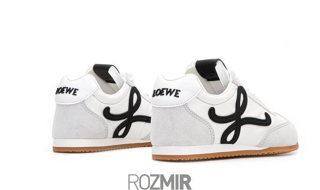 Женские кроссовки Loewe Ballet Runner "White/Black"