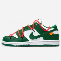 Кросівки Off-White x Nike Dunk Low Green/White