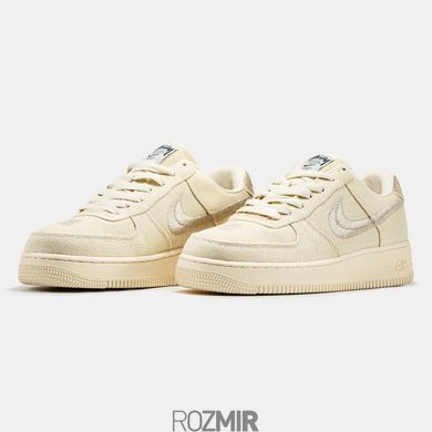 Кросівки Stussy x Nike Air Force 1 Low "Fossil Stone" CZ9084-200