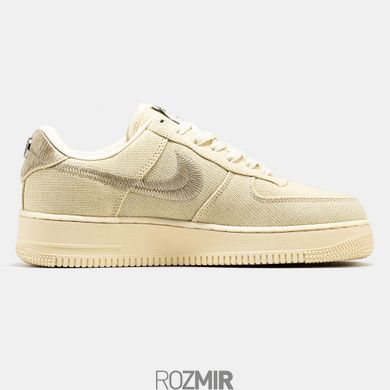 Кросівки Stussy x Nike Air Force 1 Low "Fossil Stone" CZ9084-200