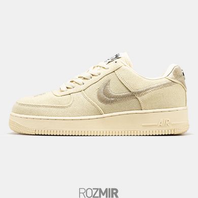 Кроссовки Stussy x Nike Air Force 1 Low "Fossil Stone" CZ9084-200