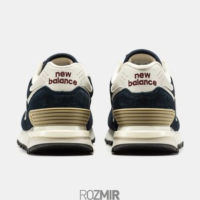New Balance 574 x Stone Island Navy Blue/White