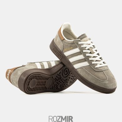 Мужские кроссовки Adidas Spezial "Beige/Brown/White/Gold"