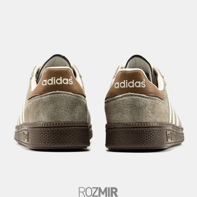 Мужские кроссовки Adidas Spezial "Beige/Brown/White/Gold"