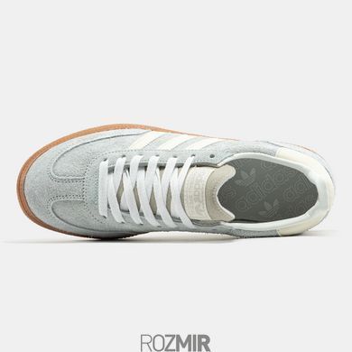 Женские кроссовки adidas Spezial "Grey-Blue/Beige-White"