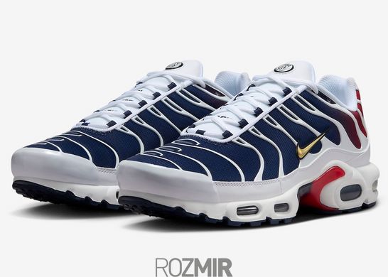 Кросівки Nike Air Max TN Plus “PSG” White/Metallic Gold-Obsidian-Team Red FZ4776-100