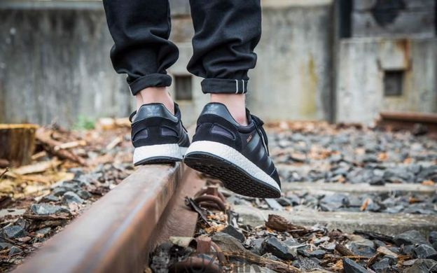 Кроссовки Adidas Iniki Runner Boost "Core Black"