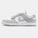 Кроссовки Nike SB Dunk Low "Grey/White"