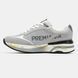 Мужские кроссовки Premiata Moerun "Grey/White/Black/Yellow"