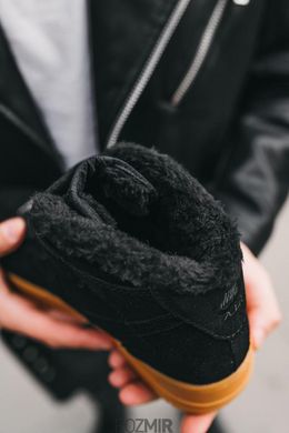 Зимние кроссовки Nike Air Force 1 High Fur "Black" с мехом