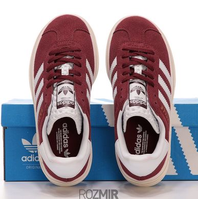 Кроссовки adidas Gazelle Bold “Burgundy Red” HQ6892