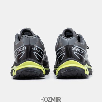 Кросівки Salomon XT-6 Soft Ground Grey/Black-Green Neon