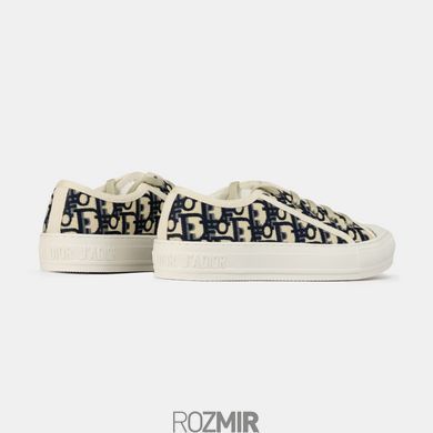 Жіночі кросівки Dior Walk'N'Dior Low Top Beige/Black