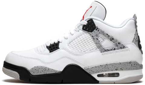 Air jordan white cheap cement 4