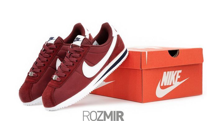Жіночі кросівки Nike Classic Cortez "White/Red"