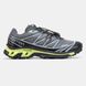 Кроссовки Salomon XT-6 Soft Ground Grey/Black-Green Neon