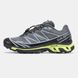 Кросівки Salomon XT-6 Soft Ground Grey/Black-Green Neon