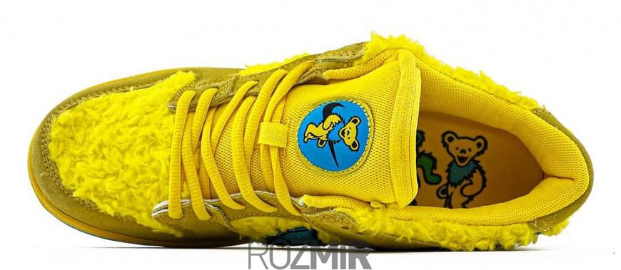 Кросівки Nike SB Dunk Low Grateful Dead Bears Opti Yellow CJ5378-700