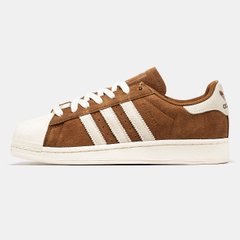 Кросівки adidas Superstar Brown/Core White