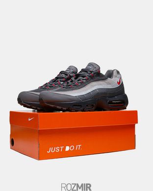 Кроссовки Nike Air Max 95 Essential Solar Red / Gun Smoke