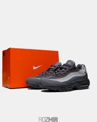 Кроссовки Nike Air Max 95 Essential Solar Red / Gun Smoke