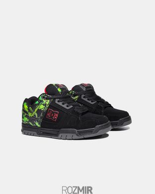 Кросівки DC x Slayer Stag Skate Shoes "Black/Green/Black"