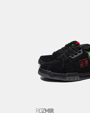 Кроссовки DC x Slayer Stag Skate Shoes "Black/Green/Black"