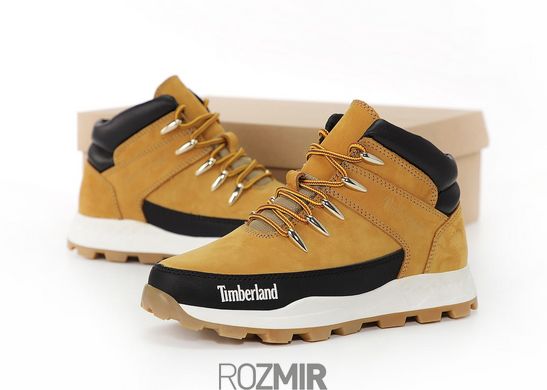 Зимові чоловічі черевики Timberland Winter Boots Yellow з хутром