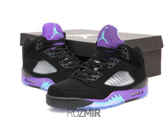 Кросівки Air Jordan 5 Retro "Black Grape"