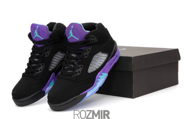 Кросівки Air Jordan 5 Retro "Black Grape"