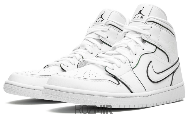 Кросівки Nike Wmns Air Jordan 1 Mid SE Iridescent Reflective "White"