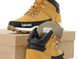 Зимові чоловічі черевики Timberland Winter Boots Yellow з хутром
