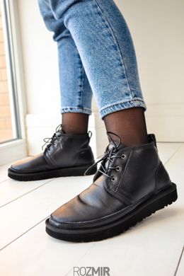 Женские ботинки UGG Women's Neumel Leather "Black"