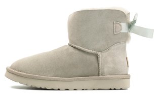 Уггі  UGG Mini Bailey Bow II "Light Grey"