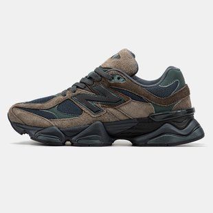 Кросівки New Balance 9060 Beef and Broccoli "Black/Light Brown"