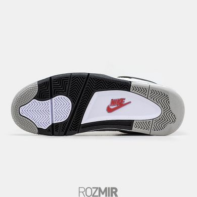Кроссовки Air Jordan 4 Retro White-Black