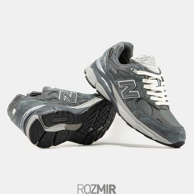 Чоловічі кросівки New Balance 990 Gore-Tex Термо "Dark Grey/White"