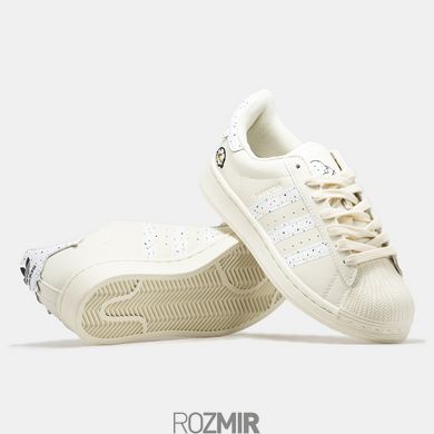 Женские кроссовки adidas Superstar Core White/Light Beige