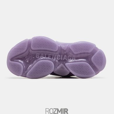 Жіночі кросівки Balenciaga Triple S Clear Sole "Purple"